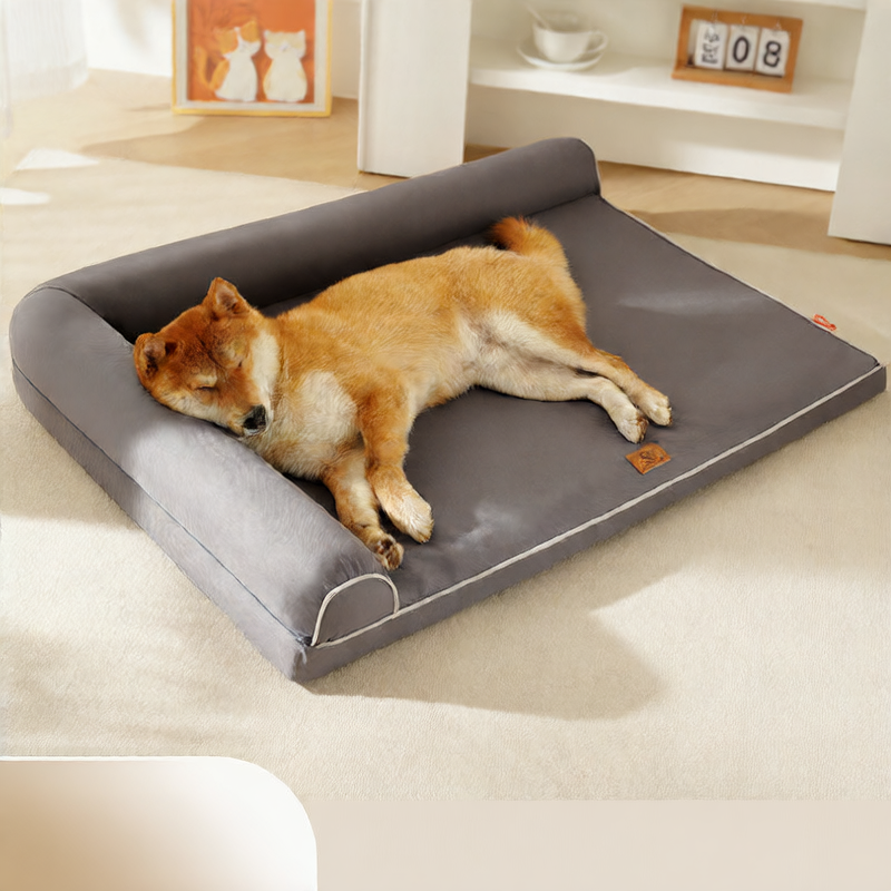 Corner sofa dog bed with removable cover, additional product photo