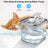 Wireless Smart Stainless Steel Pet Water Dispenser with Infrared Sensor and Filter