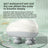 White electric octopus pet massager brush with soft bristles, photo 3