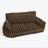 Soft plush four season pet bed in camel, product image 29