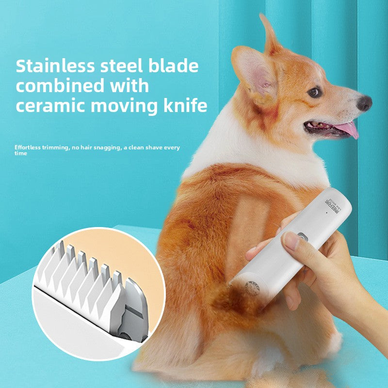 Cordless Rechargeable Dog Hair Clipper, Lightweight 257g