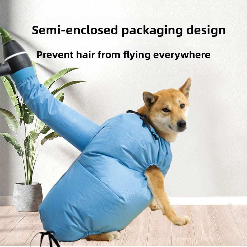 Quick-Dry Pet Drying Bag for Dogs and Cats, Bath and Travel Use