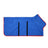 Thick microfibre dog bathrobe with full coverage in Purple, front view