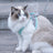 Breathable vest harness for cats and small dogs in 4 colour options