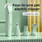 Electric Pet Trimmer Kit with Paw Trimmer and Nail Grinder Heads