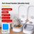 Smart Automatic Pet Feeder with Timed Single or Double Meal Dispensing and Ice Pack Option