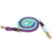 Braided cotton dog lead, close-up detail view from Pet Royale UK