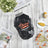Fleece lined aviator dog jacket with leather-look shell in Black, side view