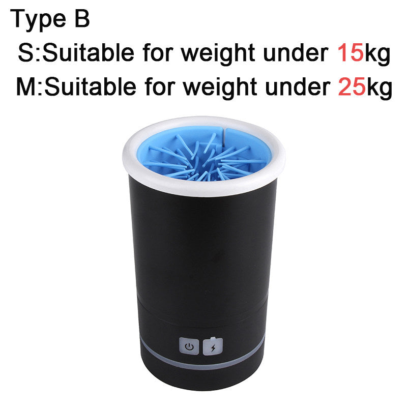 USB Rechargeable Automatic Paw Washer for Dogs and Cats