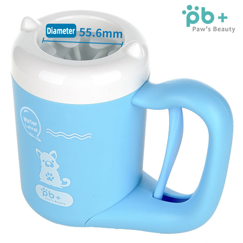 360 Degree Pet Paw Cleaning Cup, Portable Semi-Automatic Washer