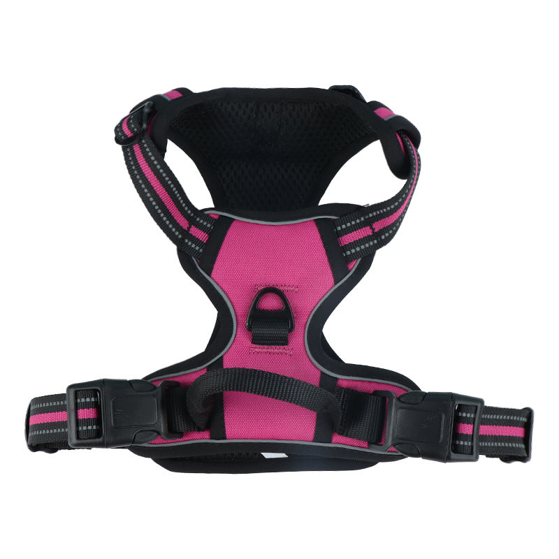 Reflective burst-resistant dog harness, main product photo from Pet Royale UK