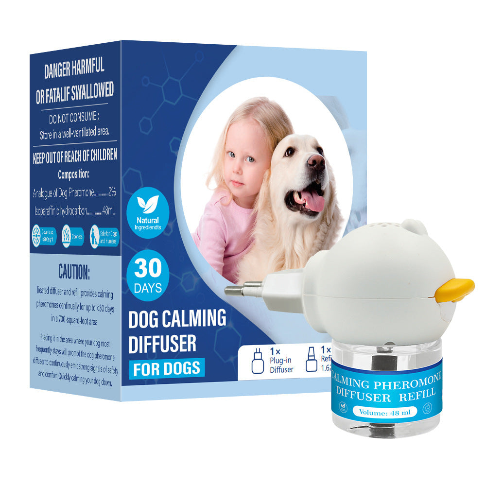Pet Calming Plug-In Diffuser for Dogs or Cats, UK Plug