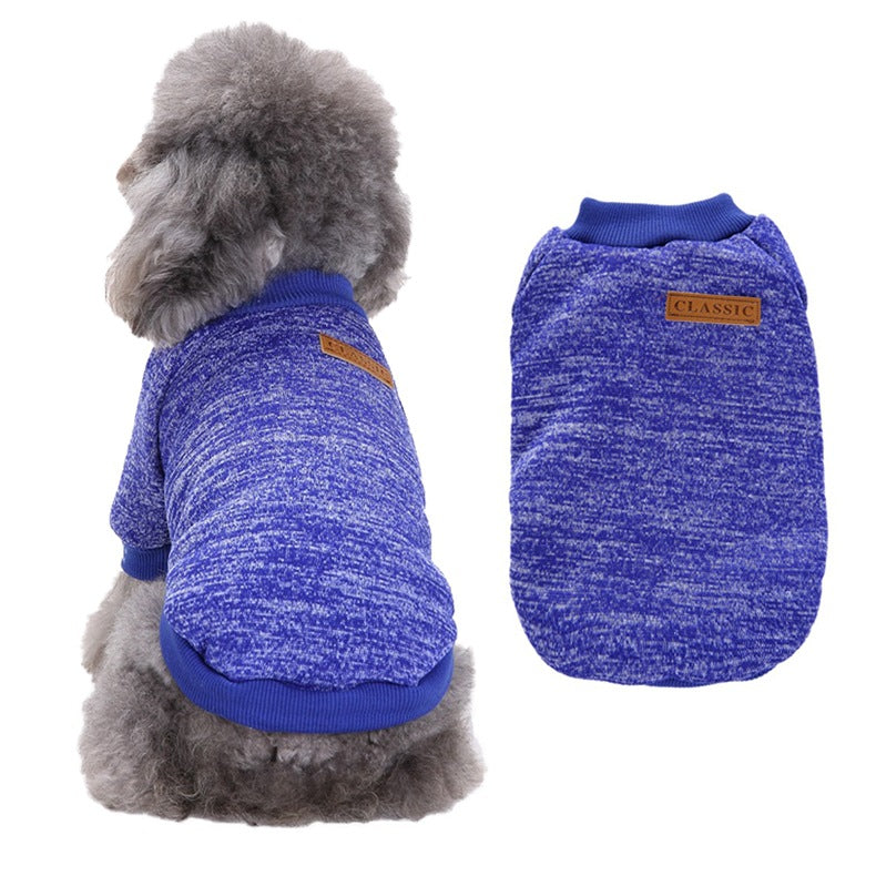 Soft knit fleece jumper for small dogs and cats, available in 12 colours, image 50