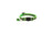 Reflective breakaway cat collar with silicone AirTag holder sleeve and bell, view 13