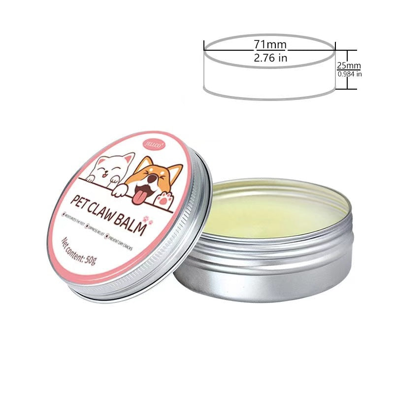 Pet Paw and Nose Balm with Plant Extracts for Dry Skin