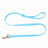 Waterproof PVC dog lead in bright colours in 8 colour options