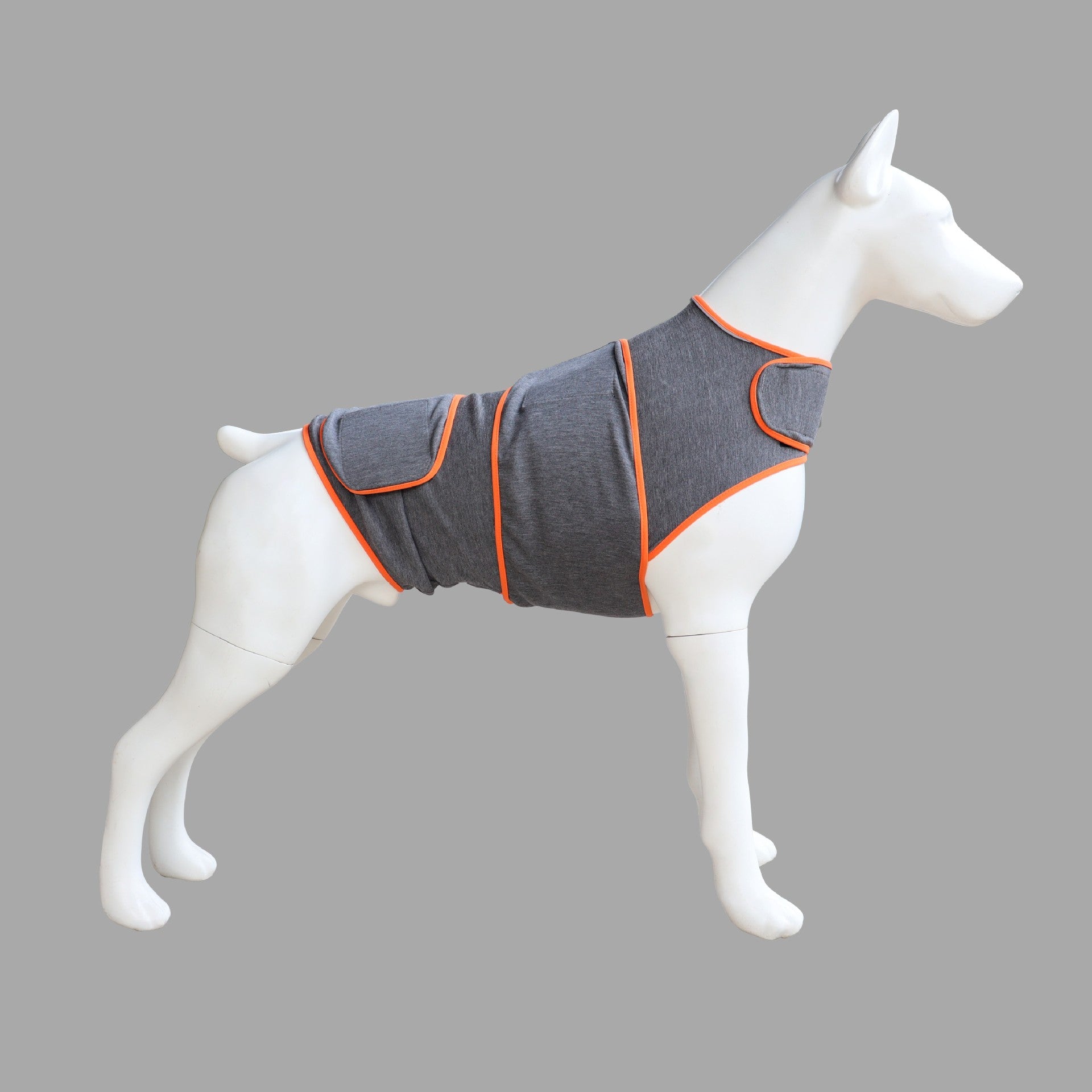 Knitted dog comfort wrap vest, available in 2 colours, image 9