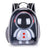 Clear capsule pet backpack carrier for cats and small dogs