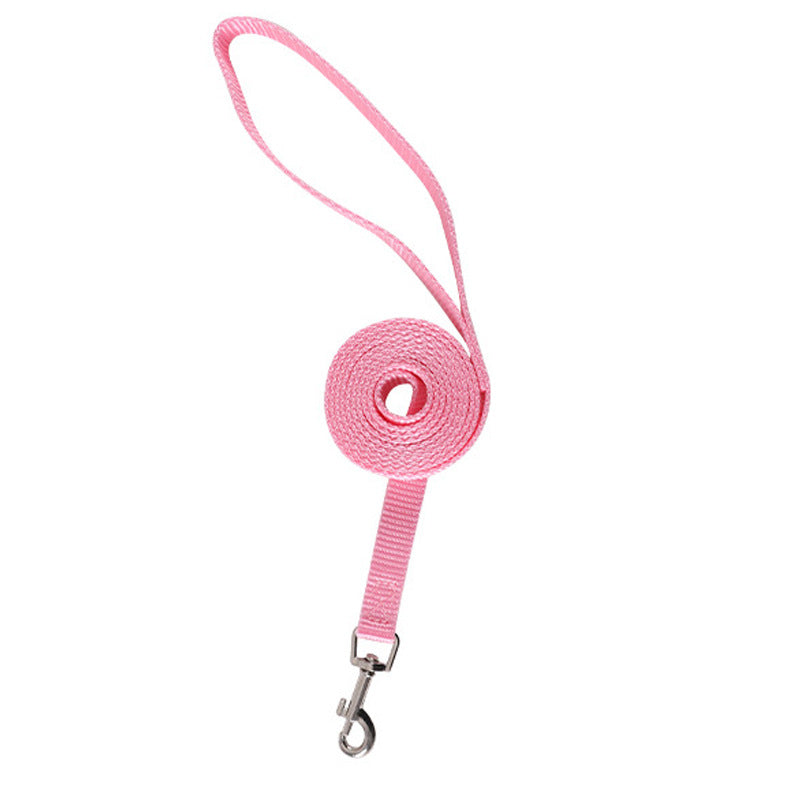 Reflective nylon harness or lead for small pets, 4 sizes available