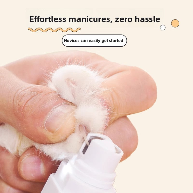 Electric Pet Nail Grinder with LED Light and Safety Guard