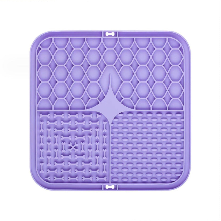 Silicone lick mat slow feeder with suction base, photo 2 of 23