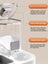 Automatic Cat Dog Food Water Feeder Bowl Ceramic