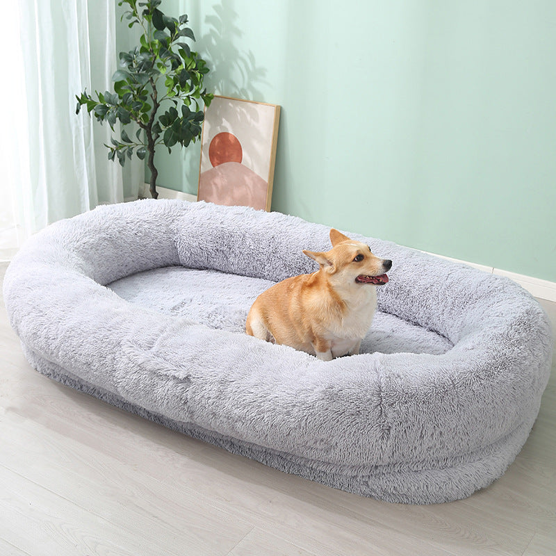 Extra Large Plush Pet Bed and Sofa Mat, Removable Washable