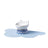 Ceramic Pet Bowl with Anti-Spill Design and Silicone Pad