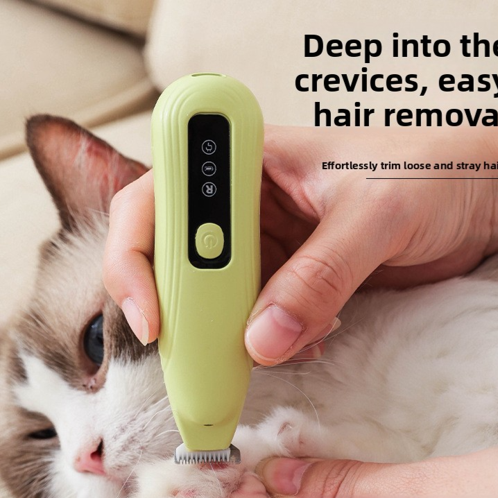 Quiet USB-C Rechargeable Precision Trimmer for Paws, Ears and Face