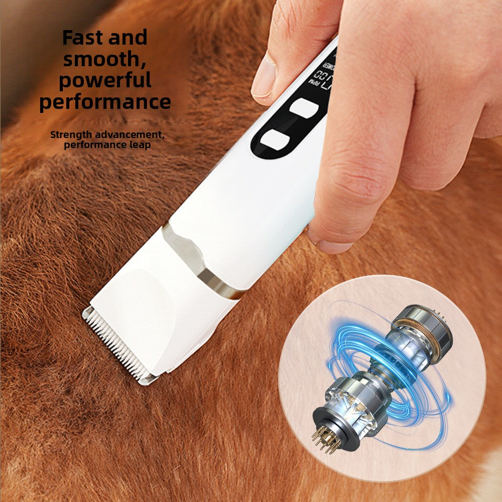 Digital Display Pet Clipper with Nail Grinder, 2-in-1 or 4-in-1 Kit