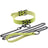 PU leather dog collar and lead set with chain detail, product image 8