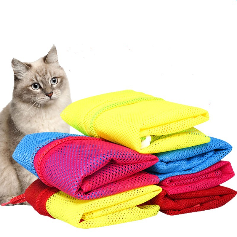 Cat grooming restraint bag for bathing and nail trimming, product image 2