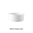 Raised glazed ceramic pet bowl on a stand in pastel yellow, view 30