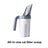 One-Piece Cat Litter Scoop with Hands-Free Storage Compartment