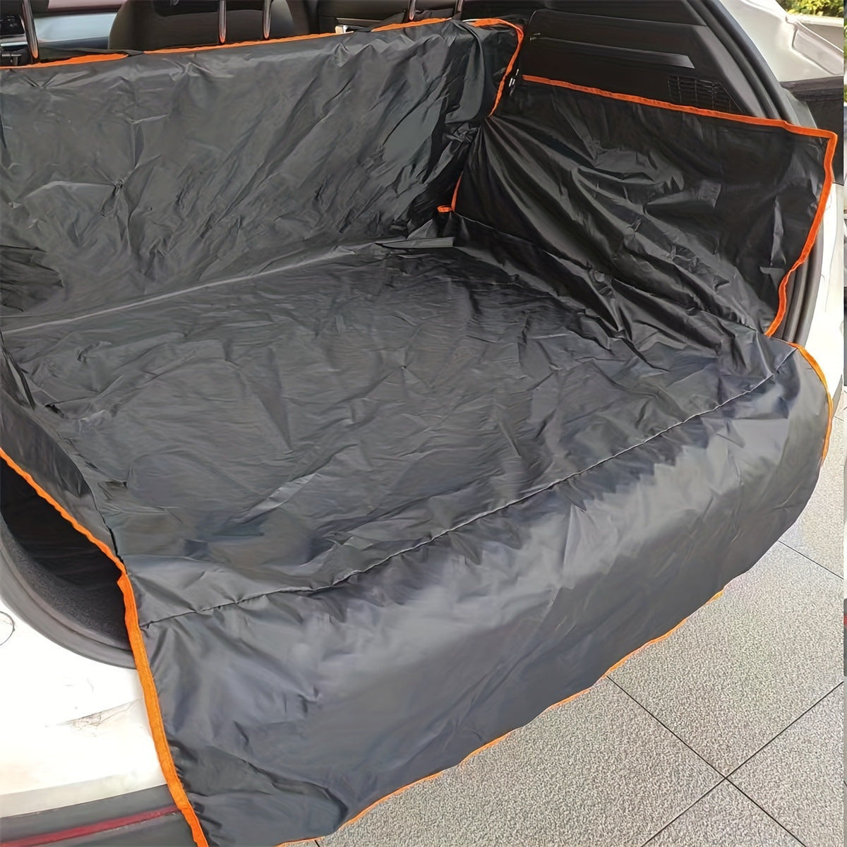 Paw print non-slip pet trunk mat protector for car boots