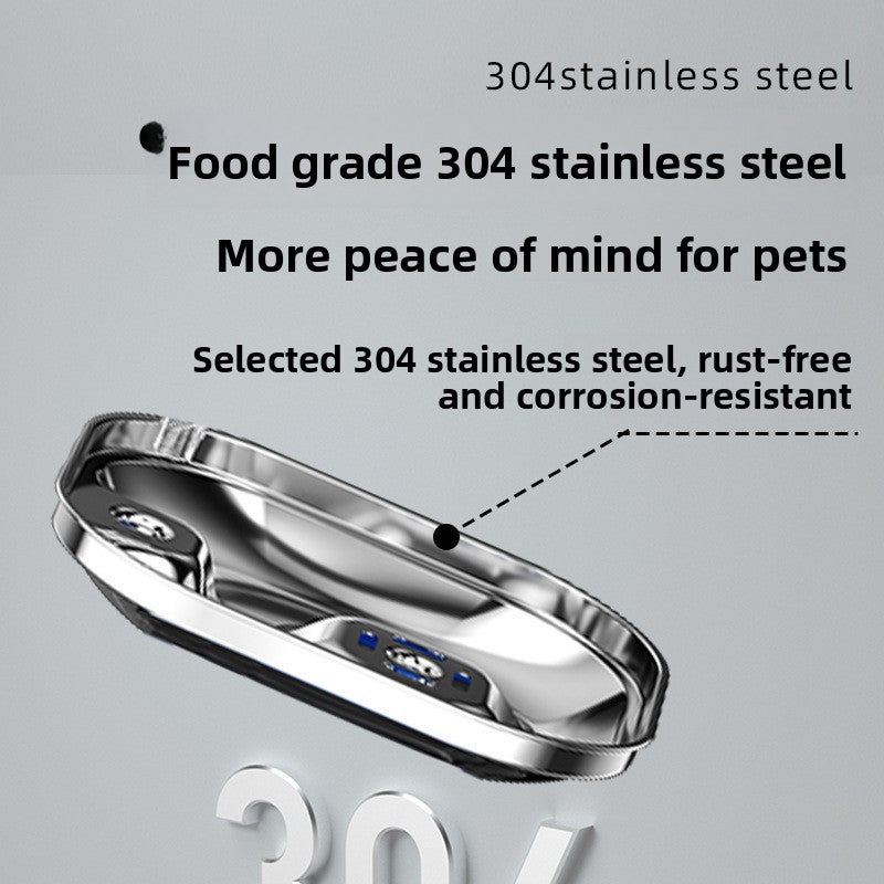 Stainless Steel Automatic Pet Water Dispenser with USB