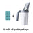 Large Capacity Cat Litter Shovel with Guard and Bag Storage