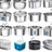 Pet water fountain filter cartridge
