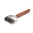 Wooden Handle Detangling Comb with Stainless Steel Pins for Pets