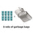 Detachable Cat Litter Scoop with Integrated Waste Container