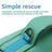 Reflective two-tone dog life jacket for swimming and boating, product image 3