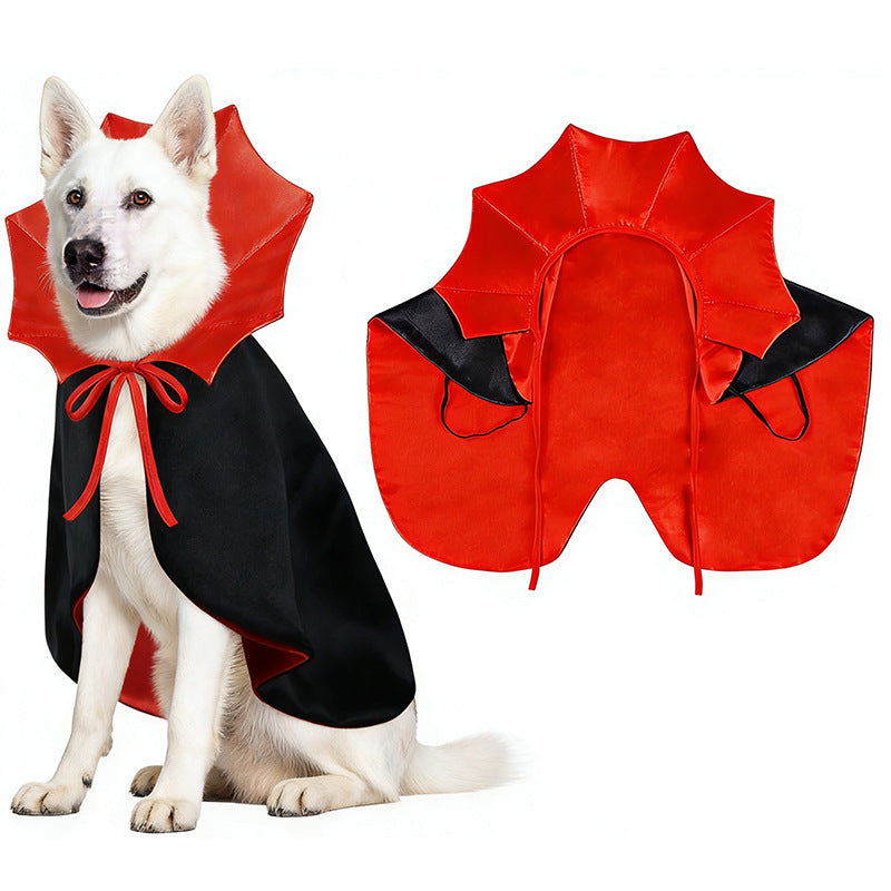 Vampire cloak Halloween costumes for cats and dogs