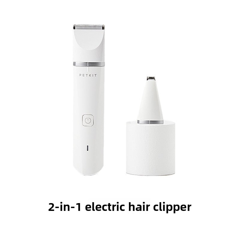 2-in-1 Electric Pet Hair and Paw Trimmer for Cats and Dogs