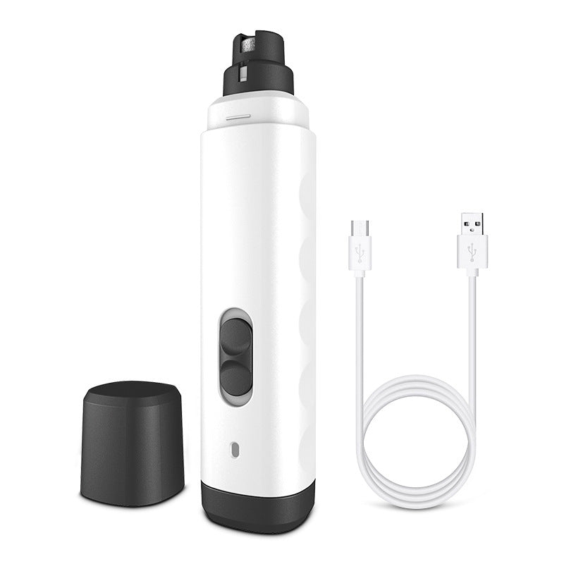 High Power Rechargeable Pet Nail Grinder with Protective Cover