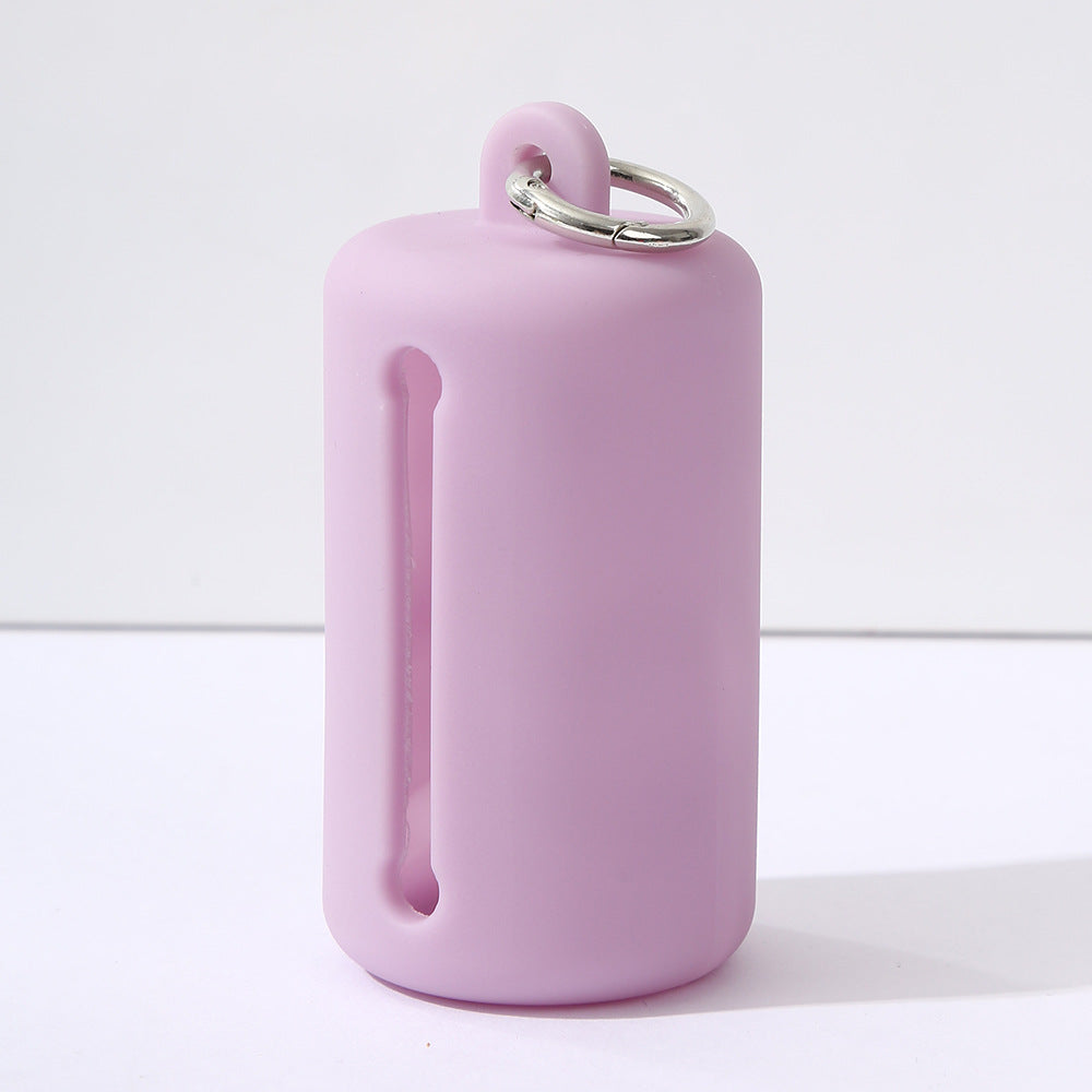 Dog poo bag dispenser with lead clip in bright colour, product image 21