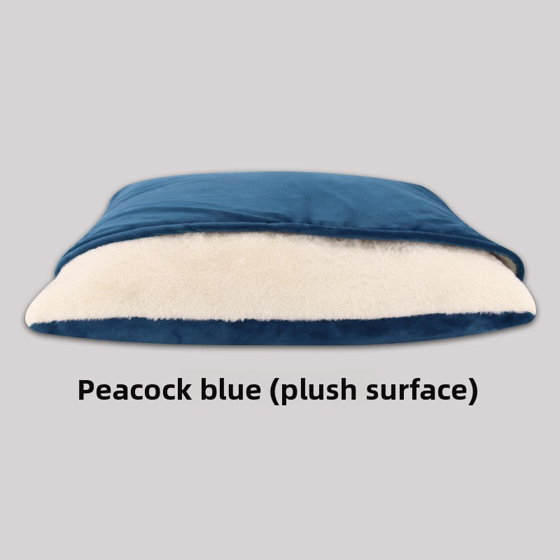 Warm enclosed bed for cats and dogs, product gallery photo