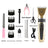Quiet Electric Dog Grooming Clipper Kit with 8 Piece Accessory Set