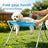 Pet grooming hammock with foldable metal frame, photo 1 of 8