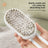 Electric Steam and Spray Pet Brush with Soft Massage Bristles