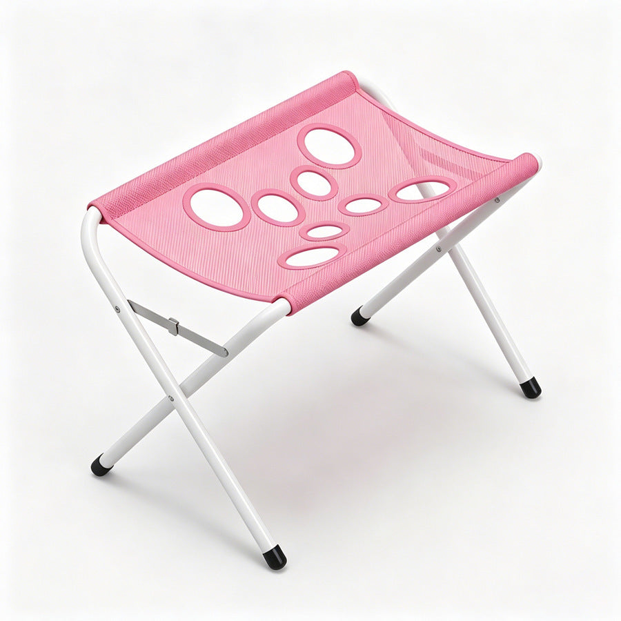 Foldable pet bathing stand with anti-slip hammock, further angle view